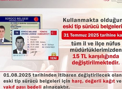 31 TEMMUZ 2025 TARİHİNE KADAR YENİLENMESİ GEREKİYOR