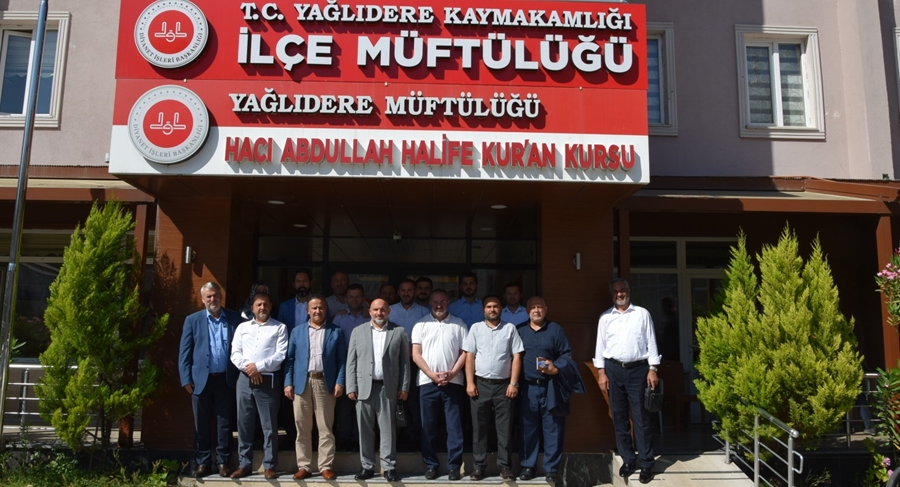 TAYİNİ ÇIKAN MÜFTÜLERE VEDA PROGRAMI DÜZENLENDİ