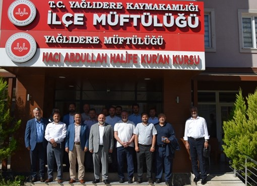 TAYİNİ ÇIKAN MÜFTÜLERE VEDA PROGRAMI DÜZENLENDİ
