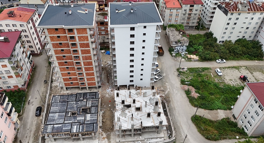 MEKAN İNŞAAT  80 DAİRELİ GENİŞ OTOPARKLI  PROJEYİ KISA SÜRE İÇİNDE İLÇEYE  KAZANDIRACAK