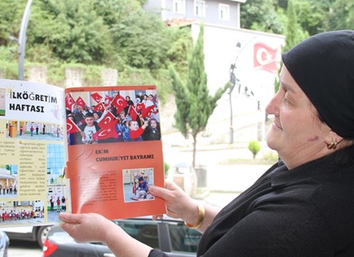 ÜÇTEPE İLKOKULU  İLK DERGİSİNİ ÇIKARDI