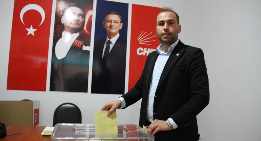CHP YAĞLIDERE İLÇE BAŞKANLIĞINA ALPER AYDIN SEÇİLDİ