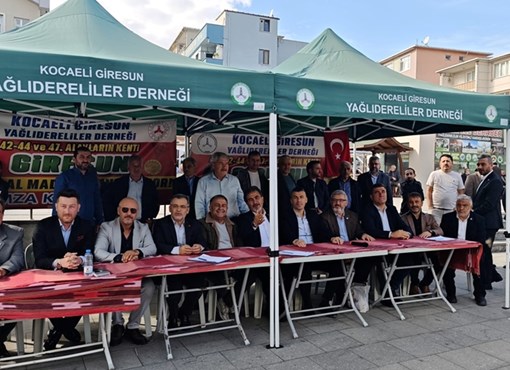 MİLLETVEKİLLERİ VE ESNAF ODASI BAŞKANI YAĞLIDERELİLERİ BEYLİKBAĞINDA YALNIZ BIRAKMADI