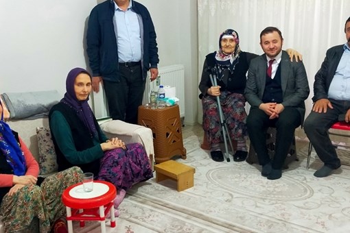 EN ANLAMLI ZİYARET ONLARA YAPILDI