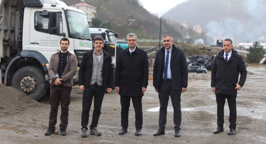 İLÇEYE YENİ YAPILACAK HASTANE ALANINDA İNCELEMELERDE BULUNDU