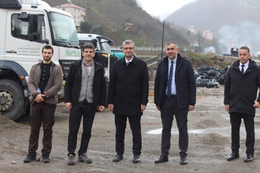 İLÇEYE YENİ YAPILACAK HASTANE ALANINDA İNCELEMELERDE BULUNDU