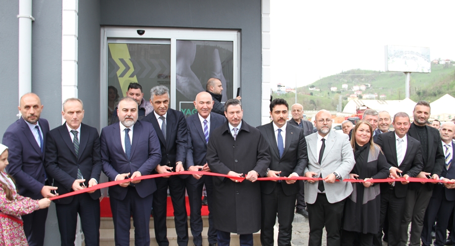 YAĞLIDERE İLÇESİNDE FİTNESS SALONU VE KAPALI YÜZME HAVUZU TÖRENLE HİZMETE AÇILDI