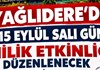 YAĞLIDERE'DE AHİLİK HAFTASI ETKİNLİĞİ DÜZENLENECEK